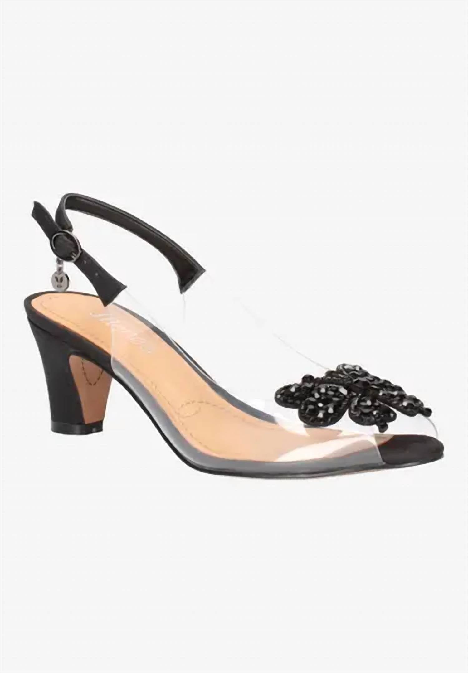 J. Renee - Women's Kerensa Sling Back Pumps