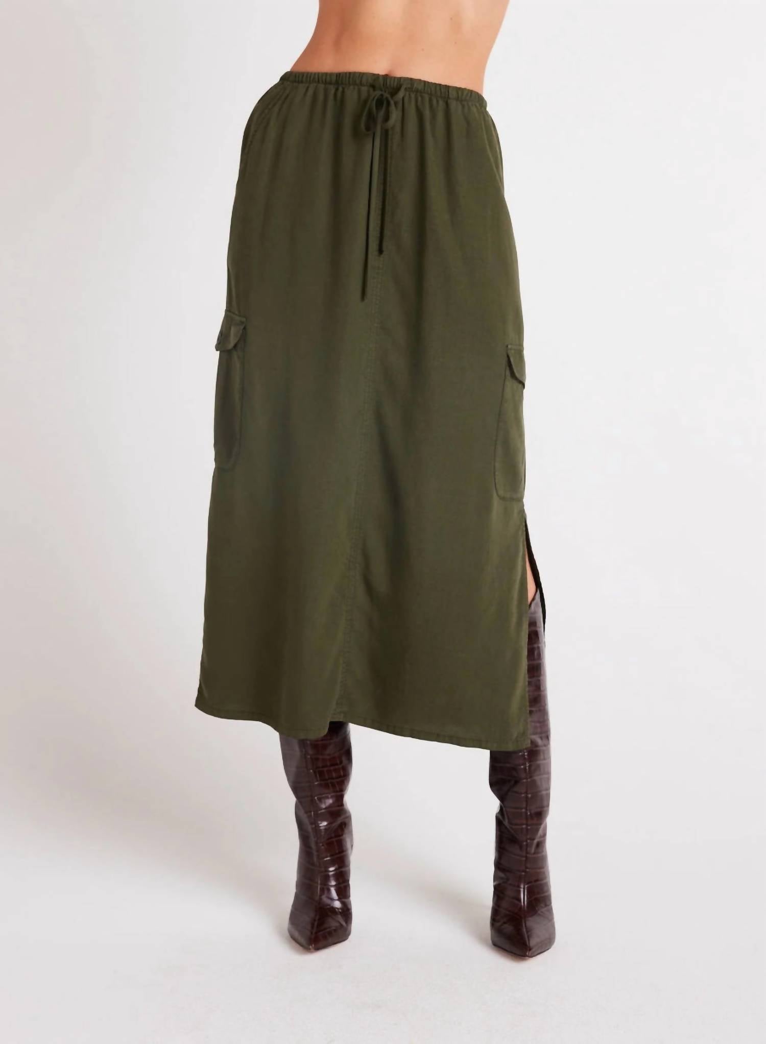 Bella Dahl - Cargo Midi Skirt