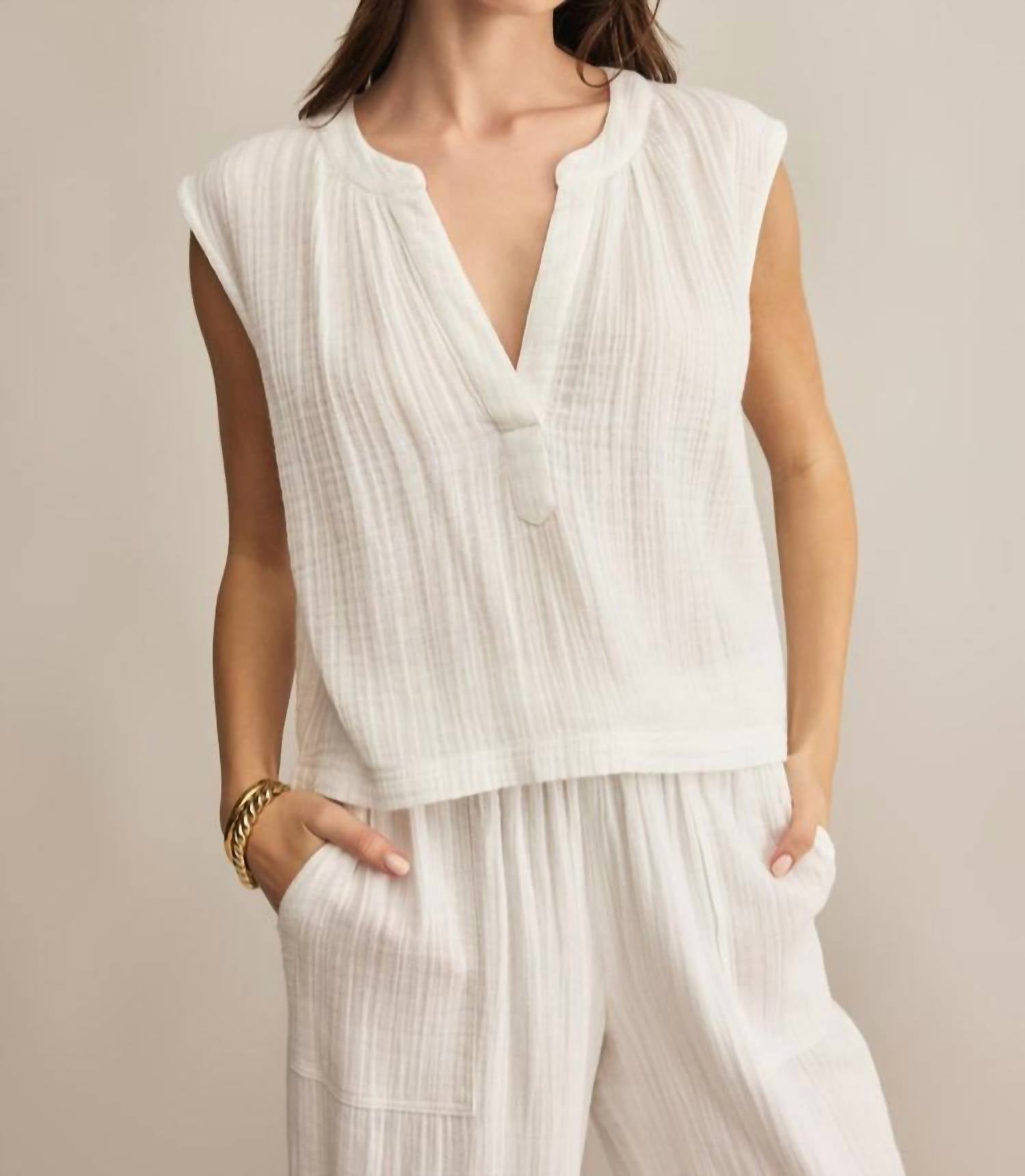 Z Supply - Weekend Escape Gauze Top