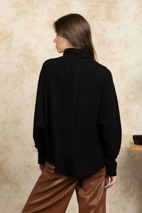 Very G - Mock Neck Tunic Top
