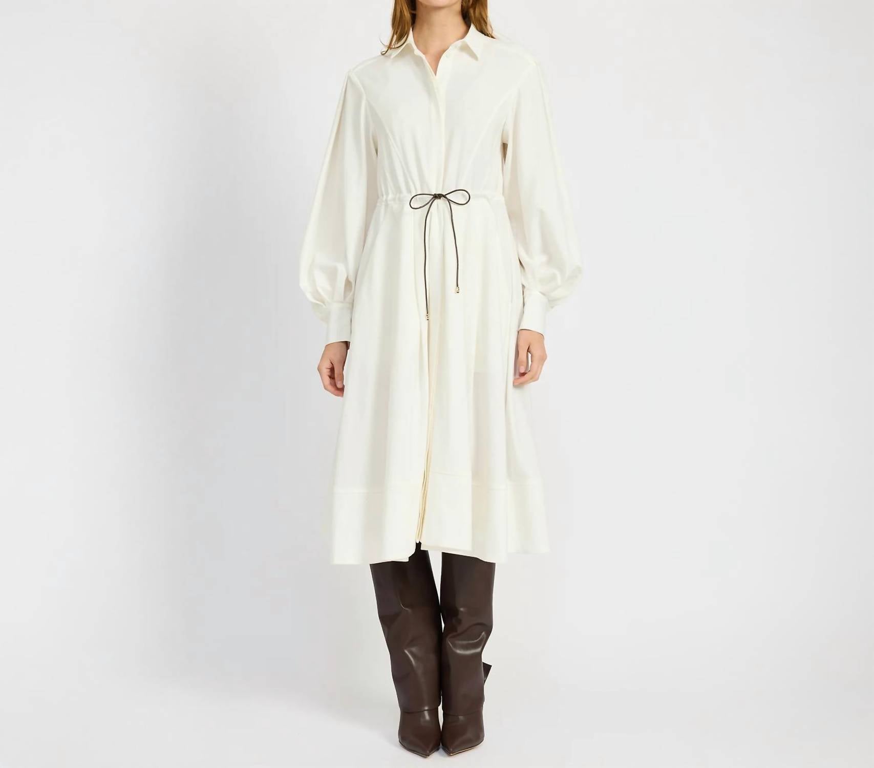 En Saison - Darla Midi Shirt Dress