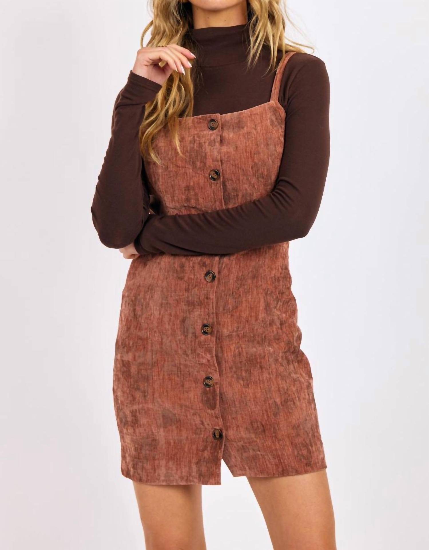 Sage The Label - Oui Oui Velvet Mini Dress