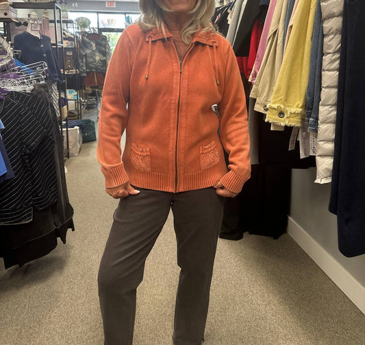 Pbj Blues - Full Zip Cardigan