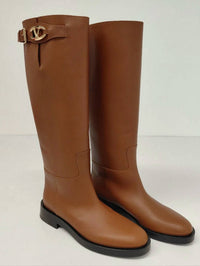 Valentino Garavani - Women's Vlogo Bold Edition Calfskin 30m Boots