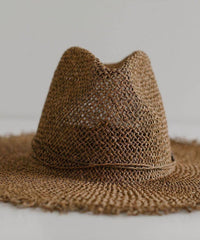 Gigi Pip - Tessa Seagrass Fedora Hat