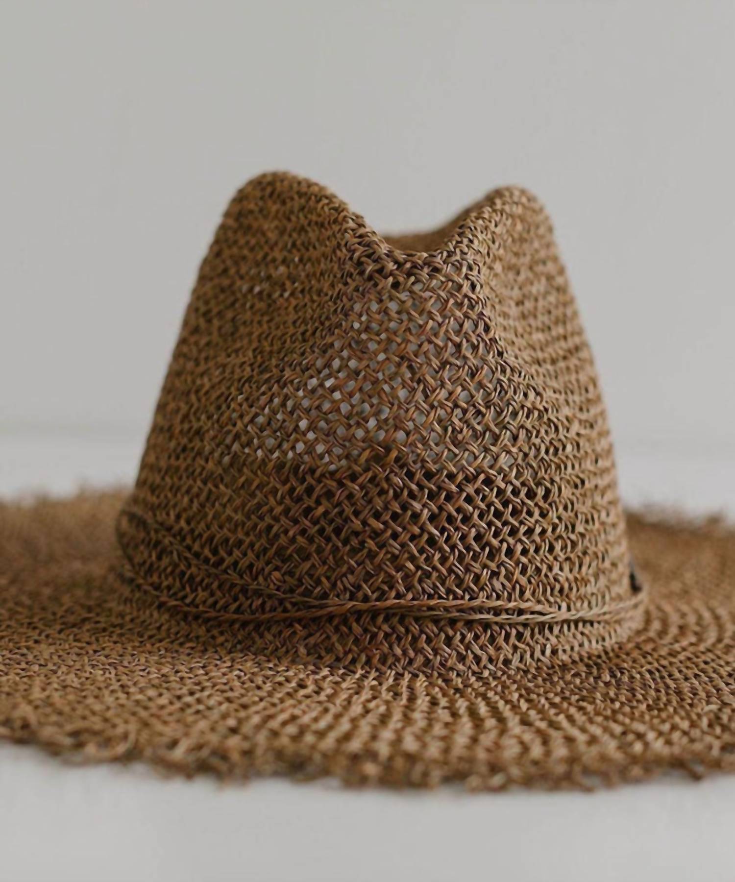 Gigi Pip - Tessa Seagrass Fedora Hat