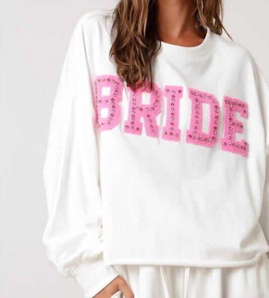 Peach Love - Bride Sweatshirt