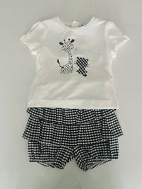 Mayoral - Girl's Checked Short Set