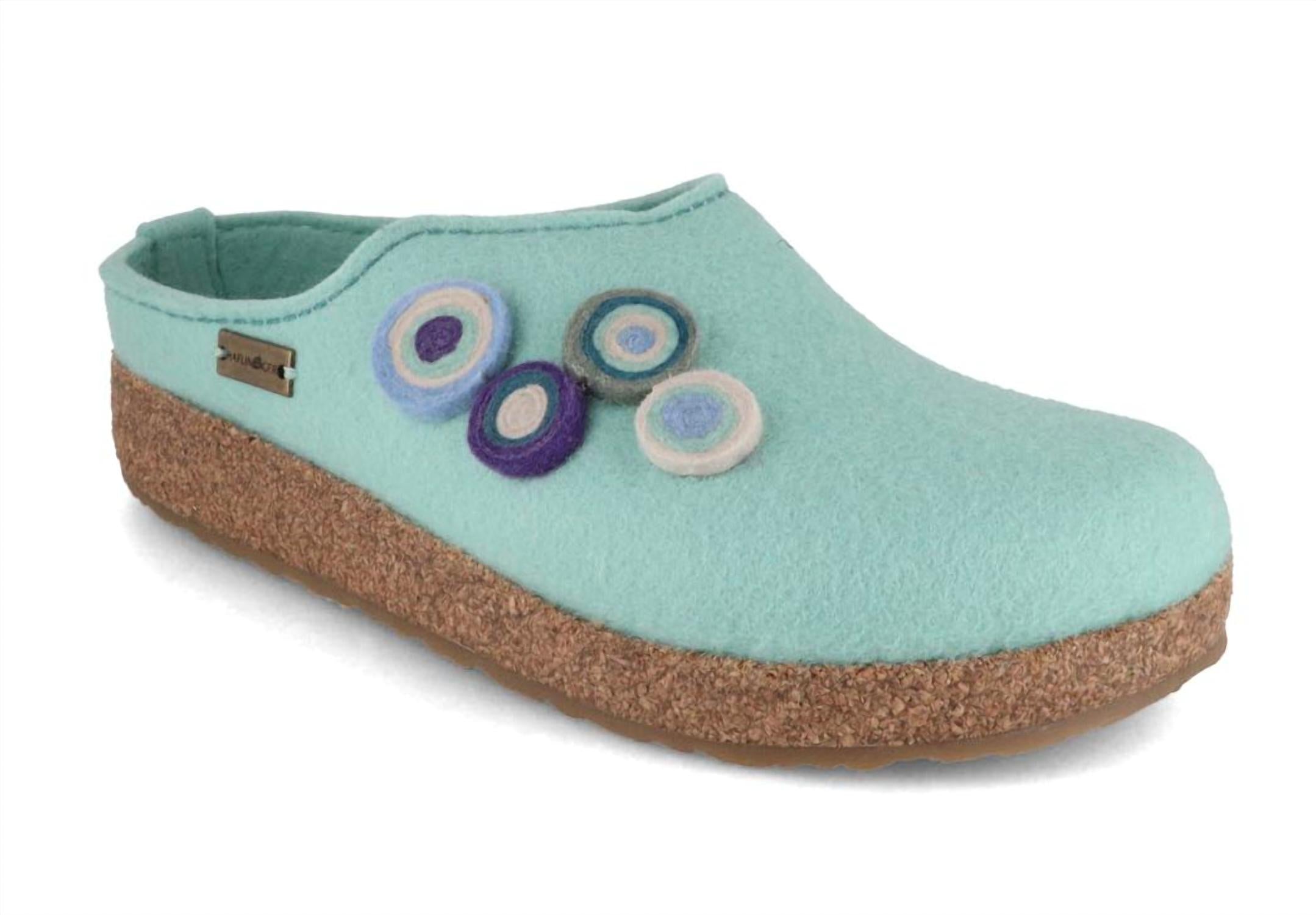 Haflinger - Women's Chloe Classic Boiled Wool Clog