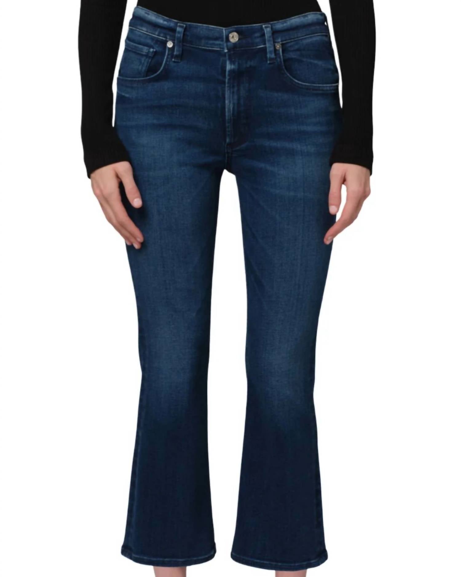 Citizens Of Humanity - Isola Cropped Boot Cut Jeans
