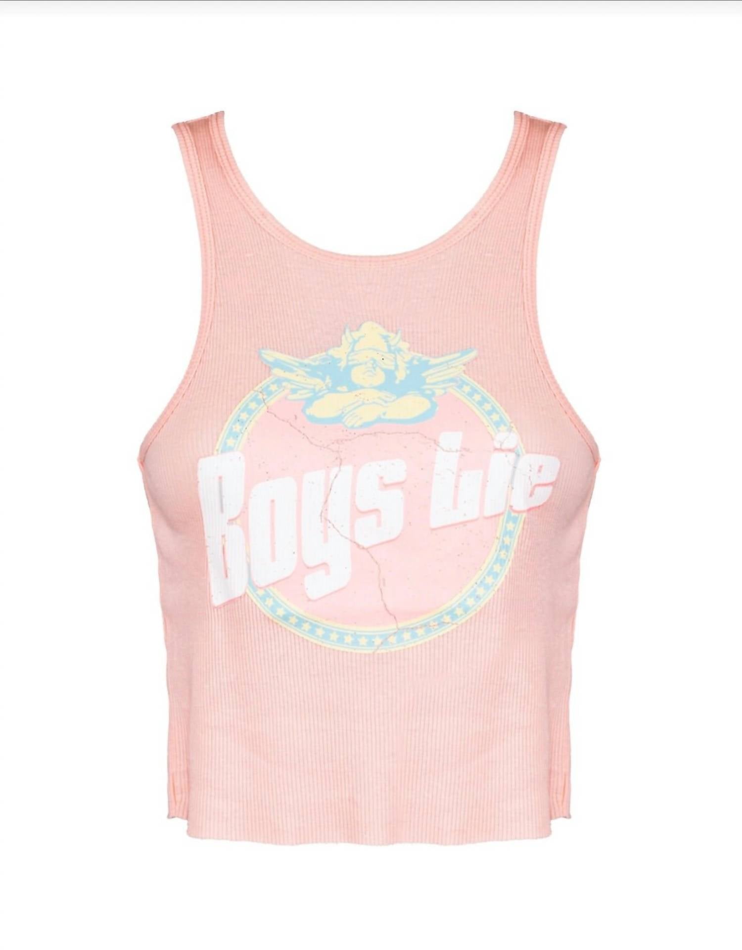 Boys Lie - Women's Breakfast Beers Pastel Tank Top