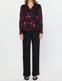 Current Air - Holiday Long Sleeve Blouse