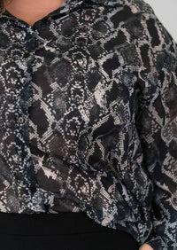 Mat Fashion - SNAKE PRINT TOP