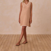 Rylee + Cru - Girls Crochet Tank Mini Dress