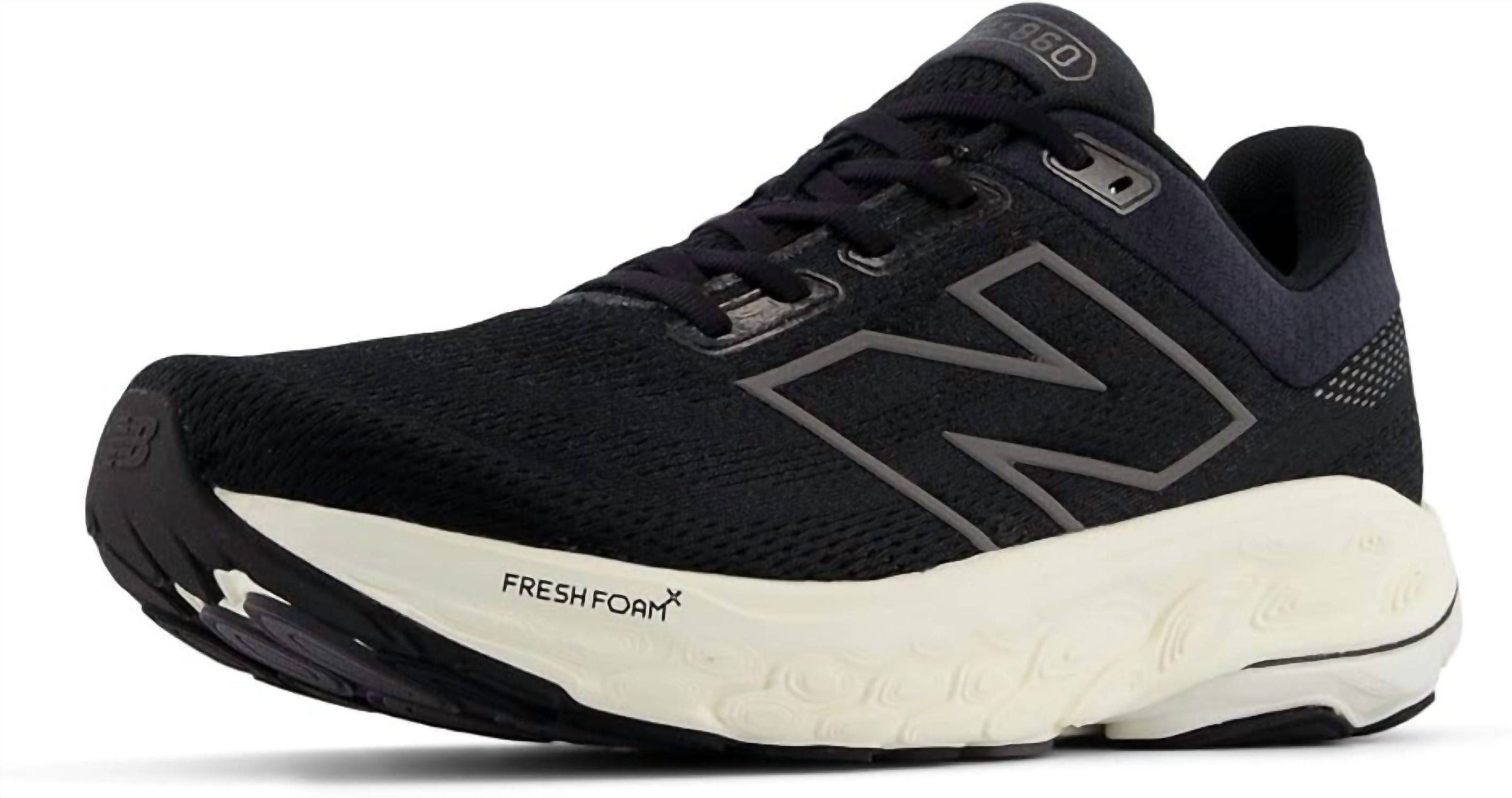 New Balance Men's Fresh Foam X 860 V 14 Shoe in black phantom sea salt - men's sneaker - alternate view