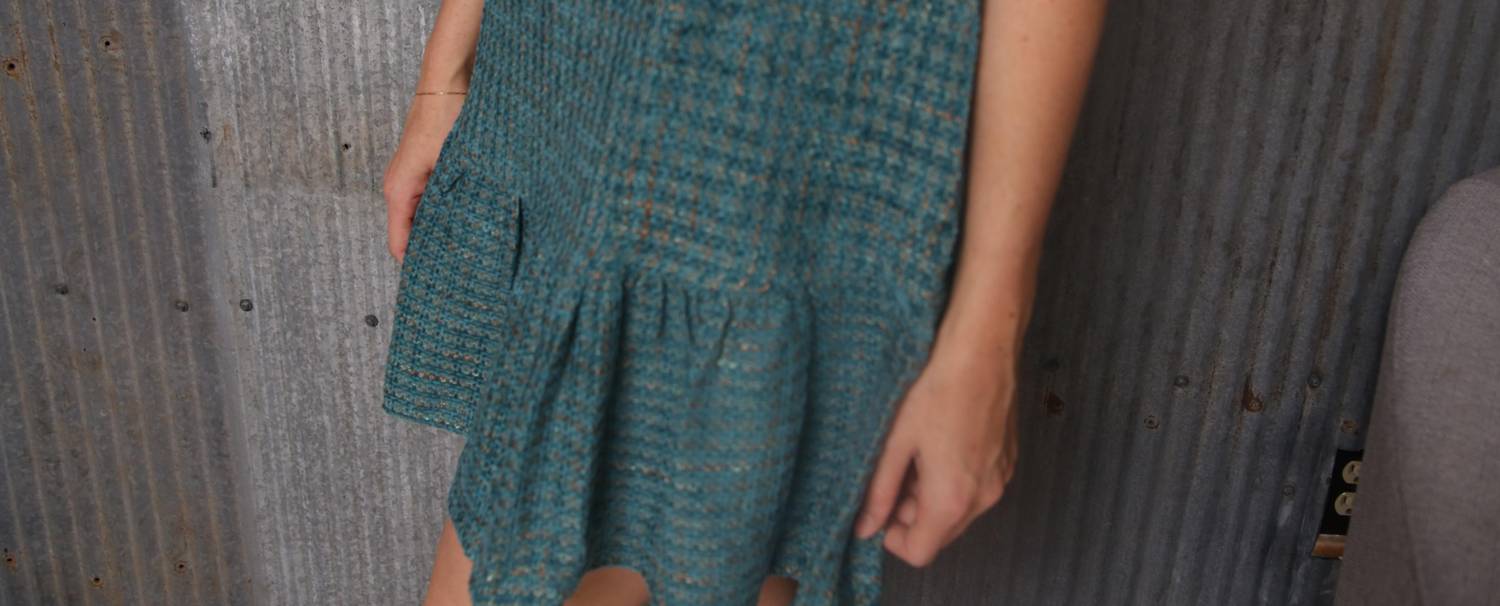 Day + Moon - Vacation Tweed Dress