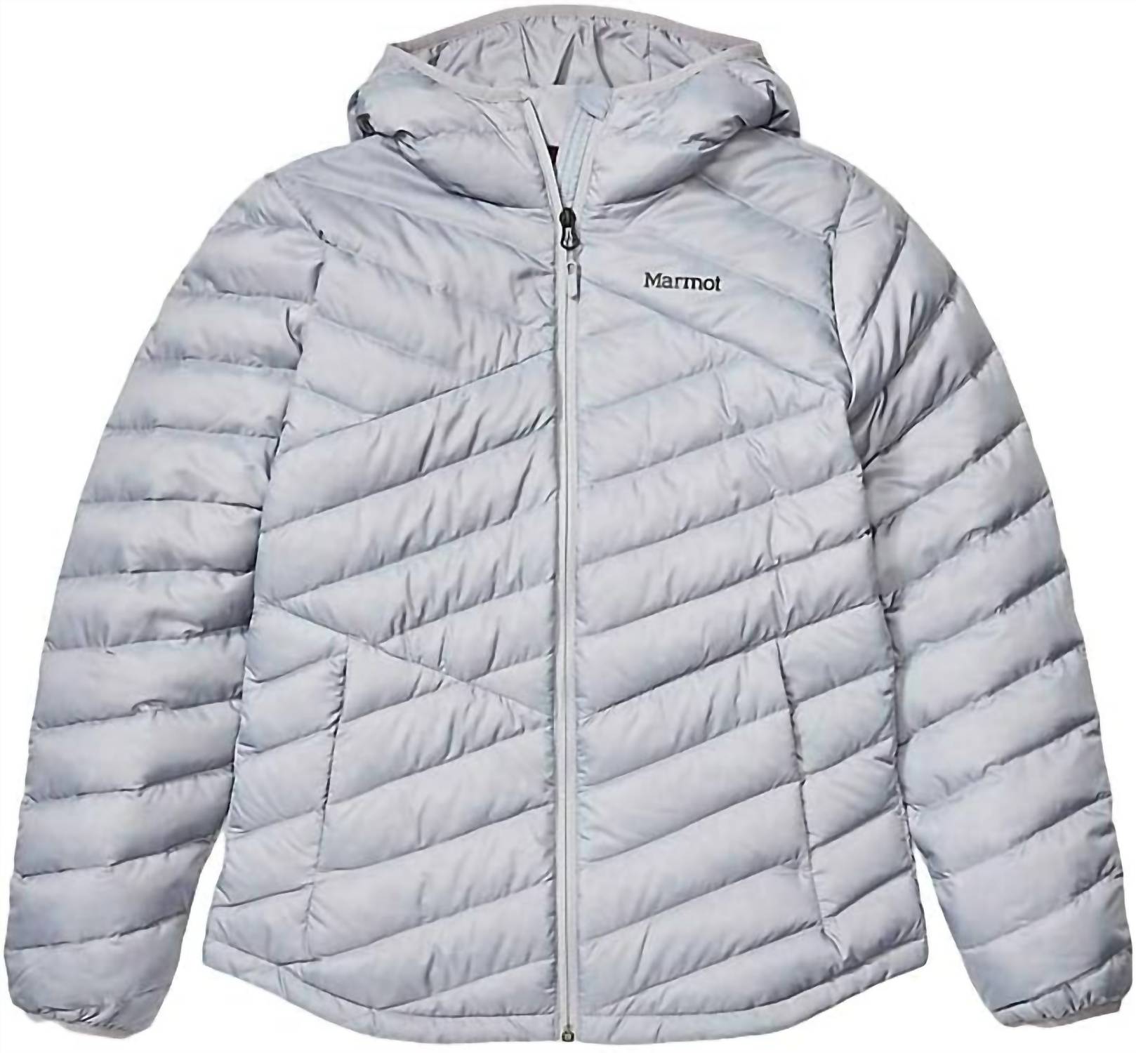 MARMOT Women's Highlander Hoody in sleet - women's top