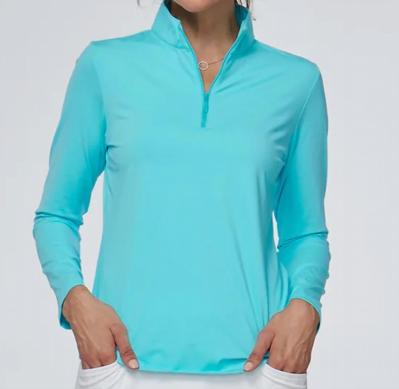 Kenny Dana - Women's Mock Neck Long Sleeve Top