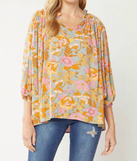 Entro - Honor Floral Top