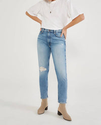 Etica - Scarlet Mid Rise Slim Rock Pool Denim Jeans