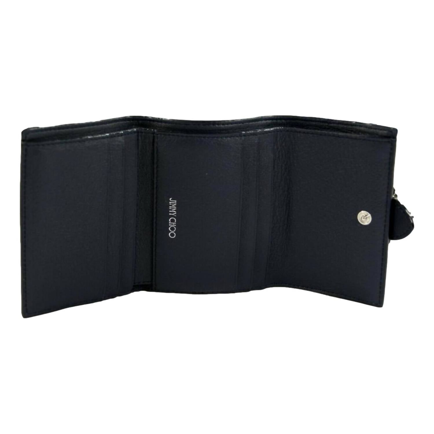 Jimmy Choo - Women's Cheri Leather Trifold Card Case Walllet