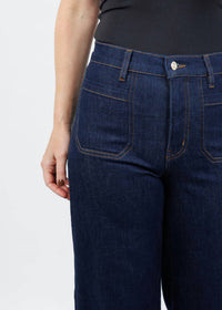 Frame - Le Slim Palazzo Modernist Pocket Jeans