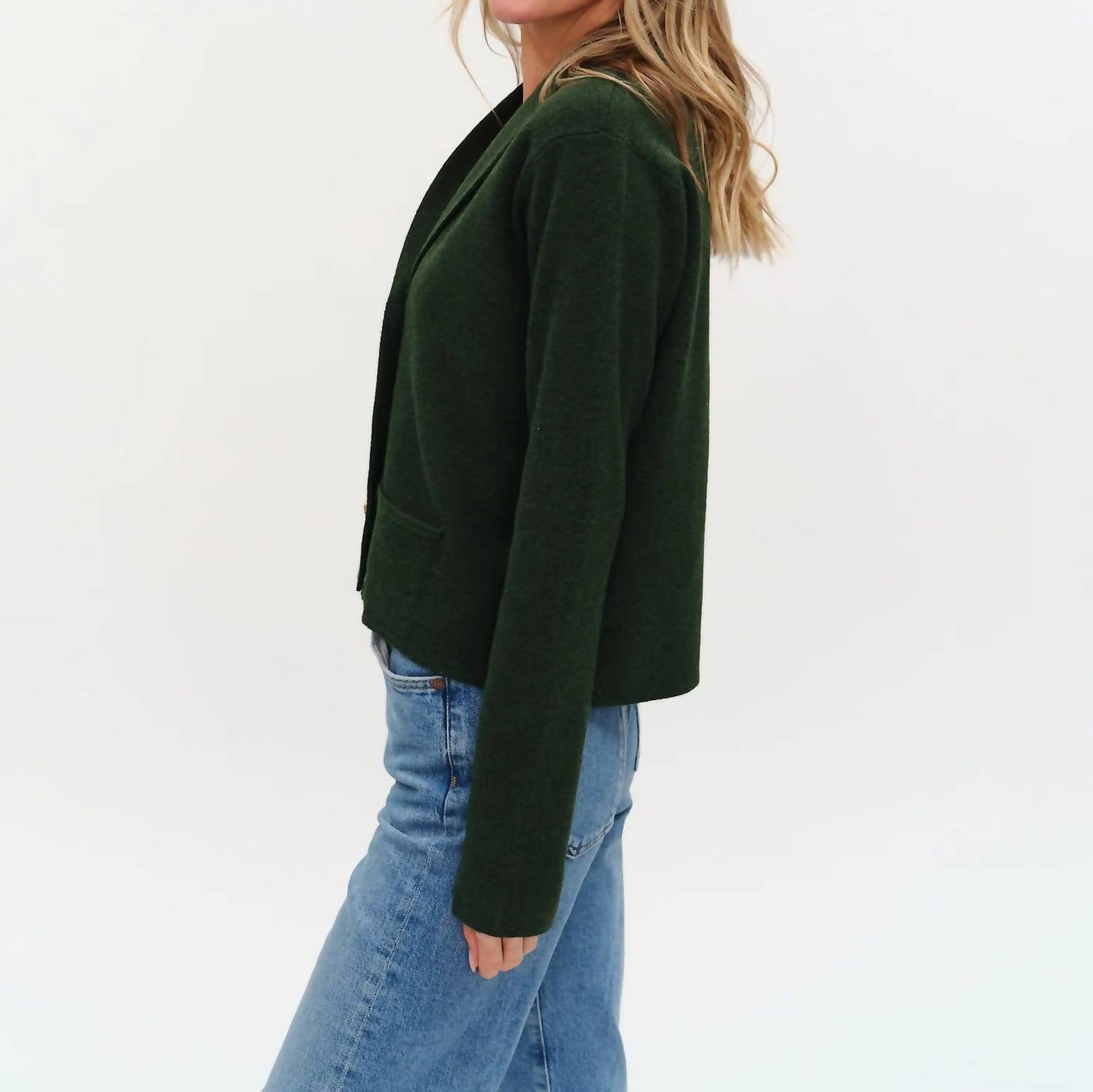 Six/Fifty - Lynn Shawl Lapel Knit Blazer