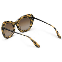 Faye - Polished Leopard / Bronze Gradient Lens