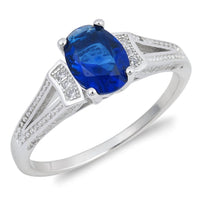 Starlette Women's Elsa Ring in blue - women's jewelry