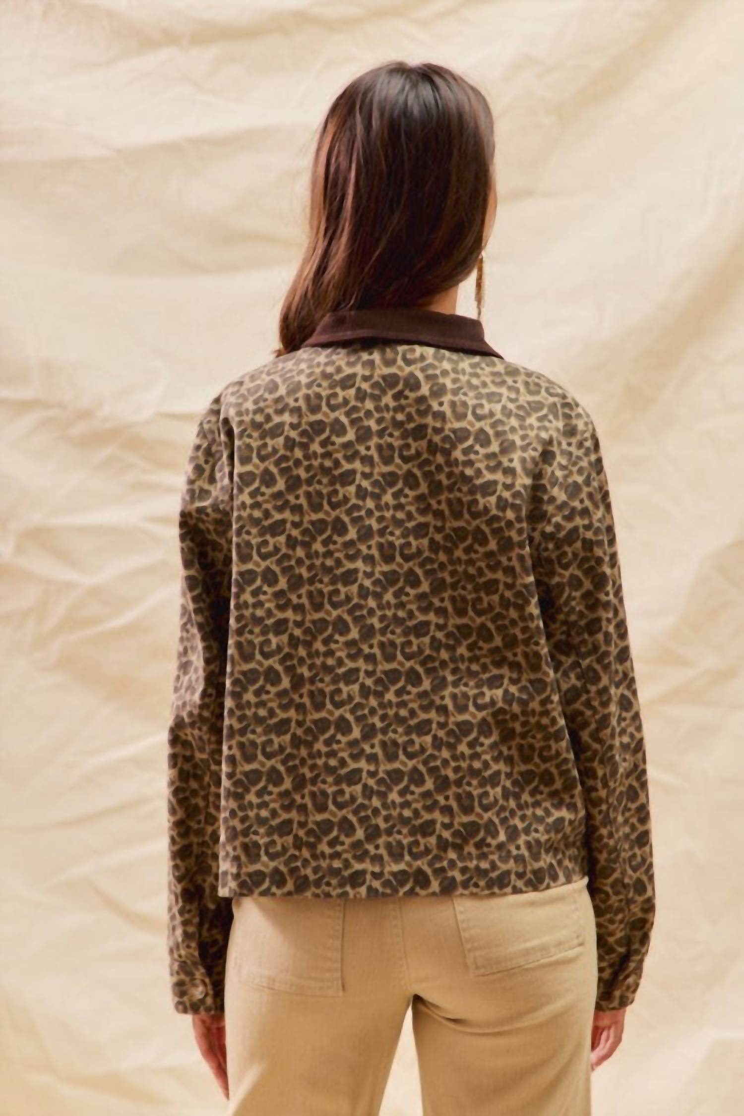 So Me - Leopard Barn Jacket