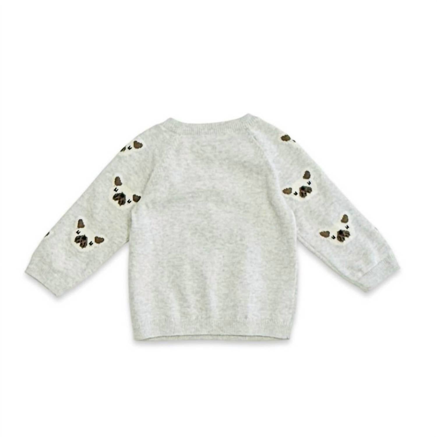 Viverano Organics - Frenchie Puppy Jacquard Knit Pullover Sweater