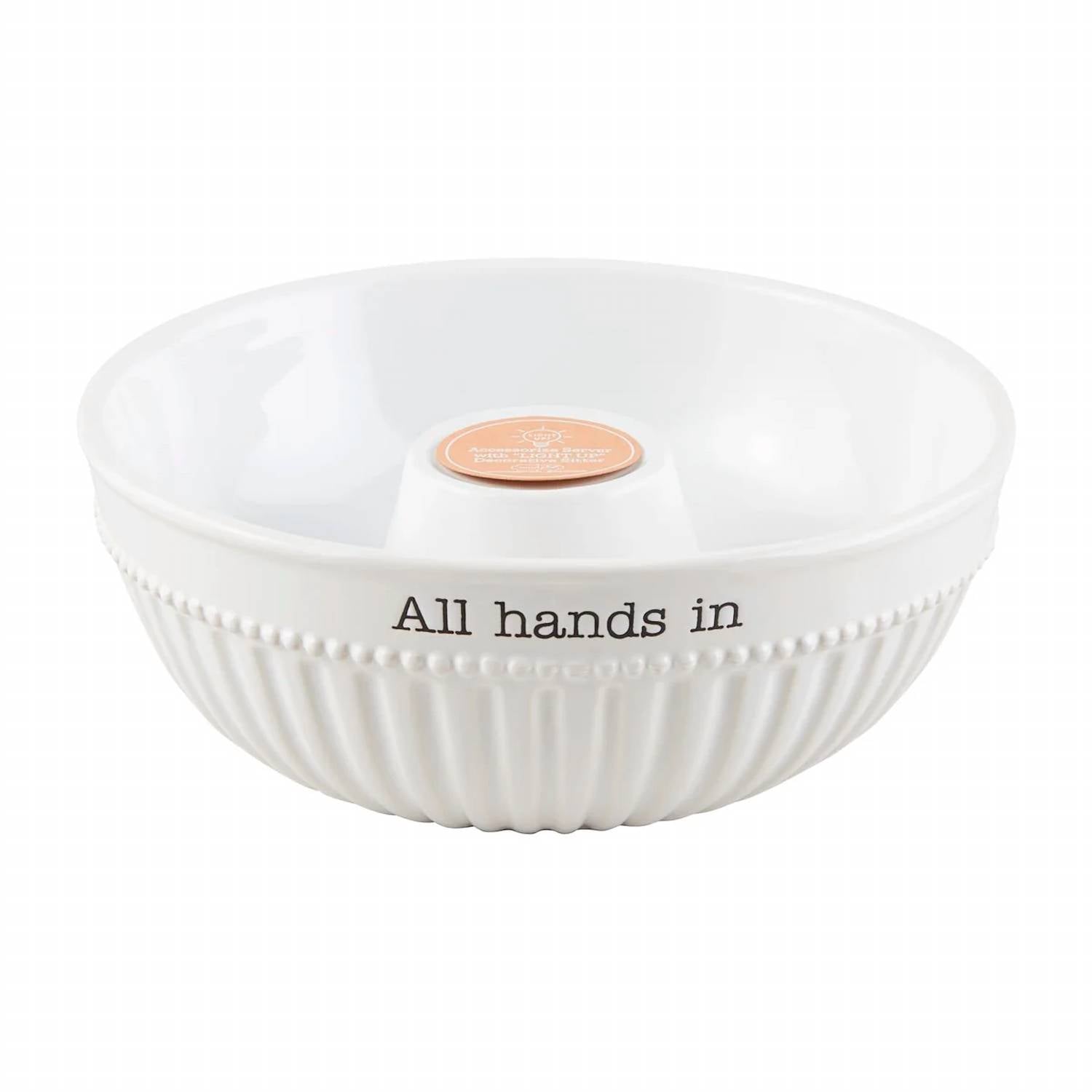 Mudpie - All Hands In Serving Bowl