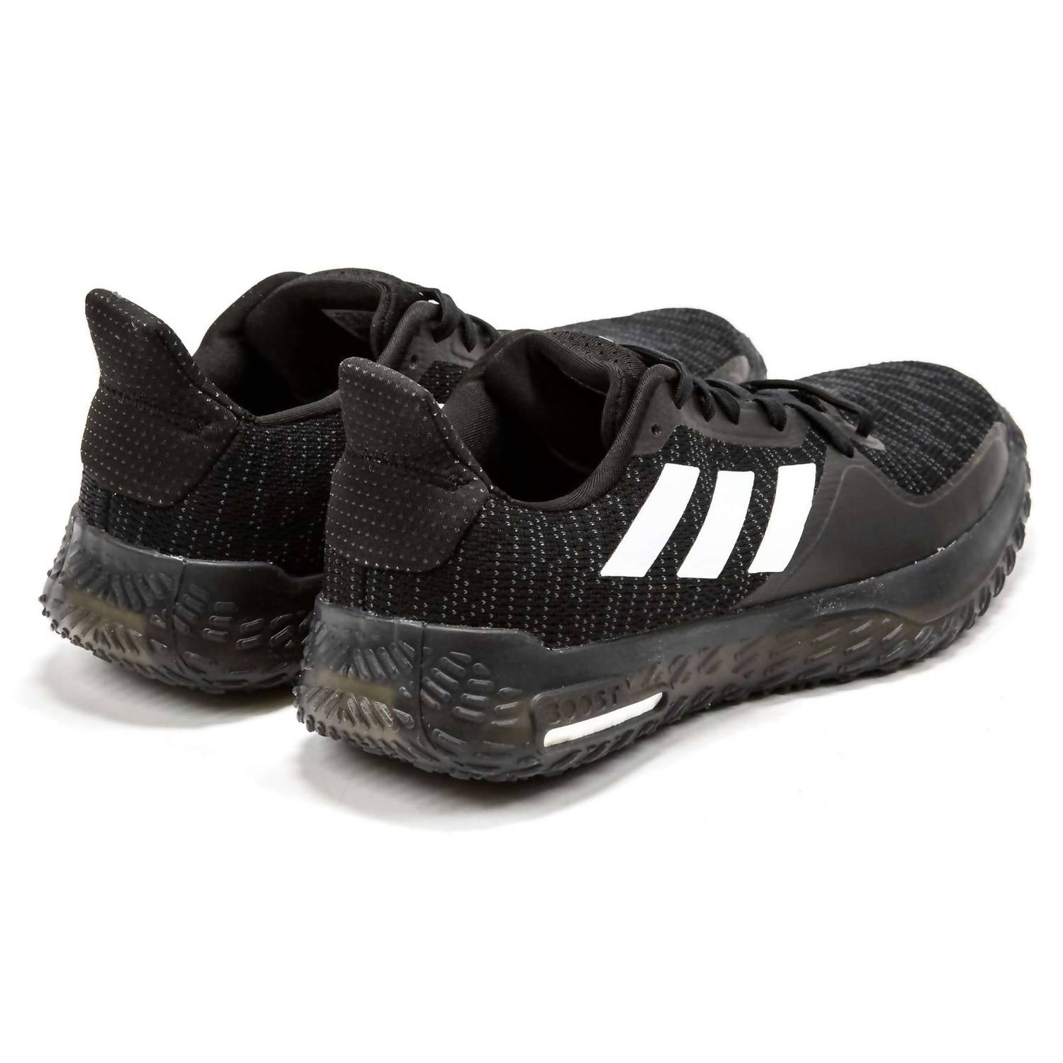 adidas Men's Fitboost Trainer Shoes in core black - men's shoe - alternate view
