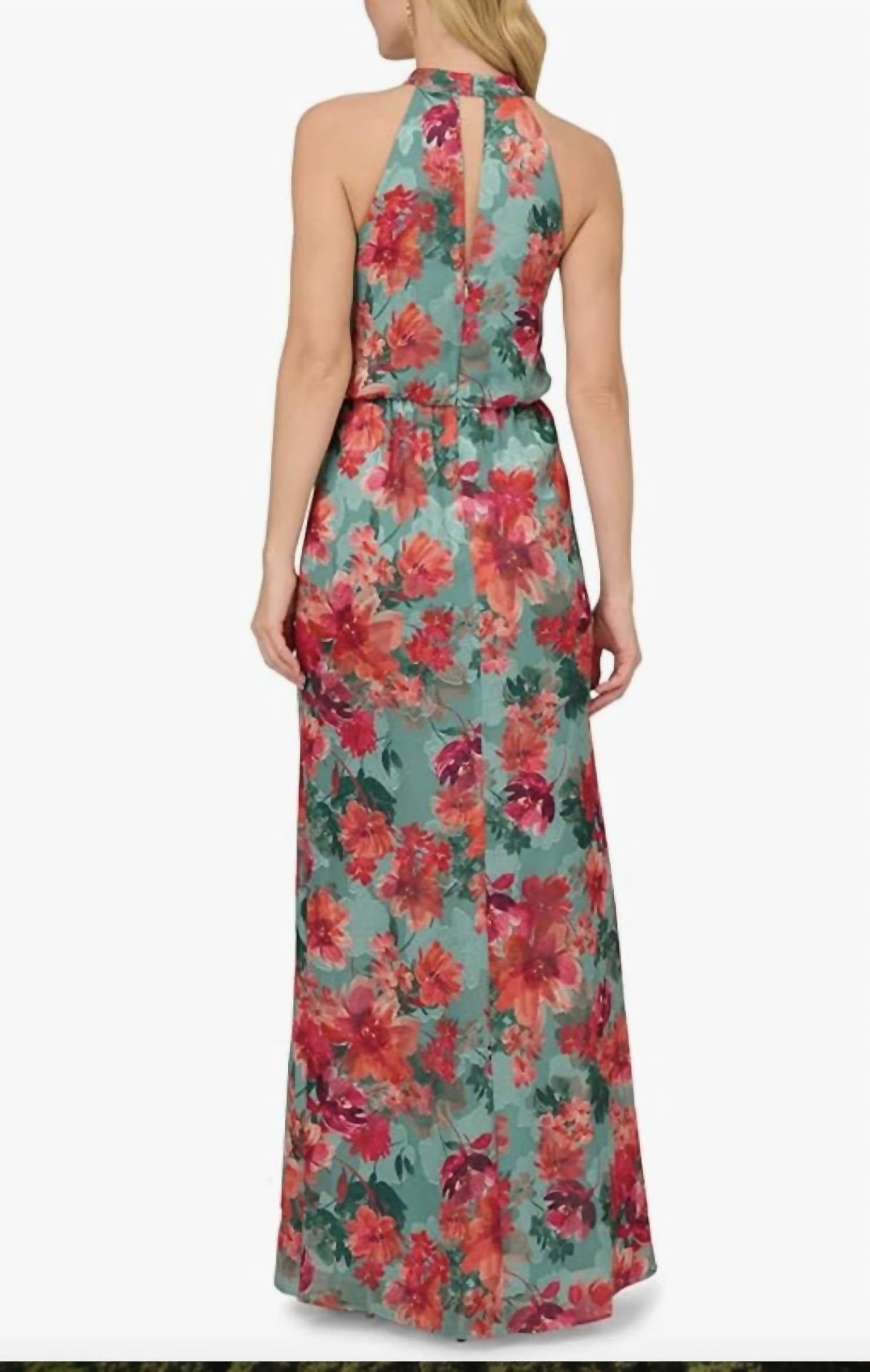 Adrianna Papell - Printed Mermaid Dress