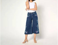 Driftwood - Capri In Blooms Jeans