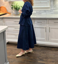 Emily Lovelock - Layla Denim Midi Skirt