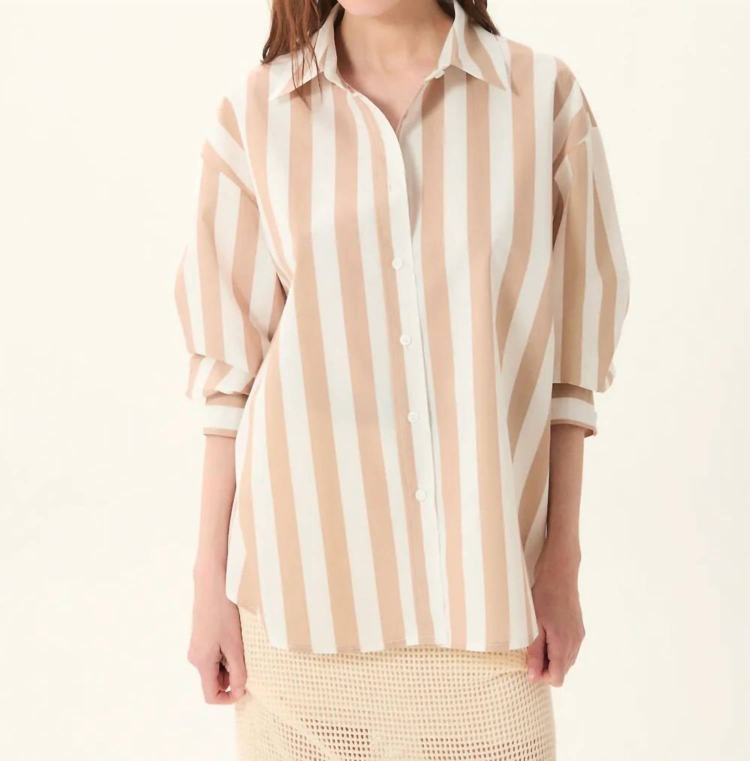 Deluc - Vincenzo Striped Shirt