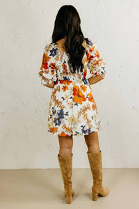 Hayden La - Autumn Smocked Mini Dress