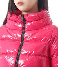 Herno - Glossy Effect Fabric Cape Jacket