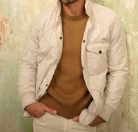 Save Khaki United - Flight Quilted Shirt Jacket