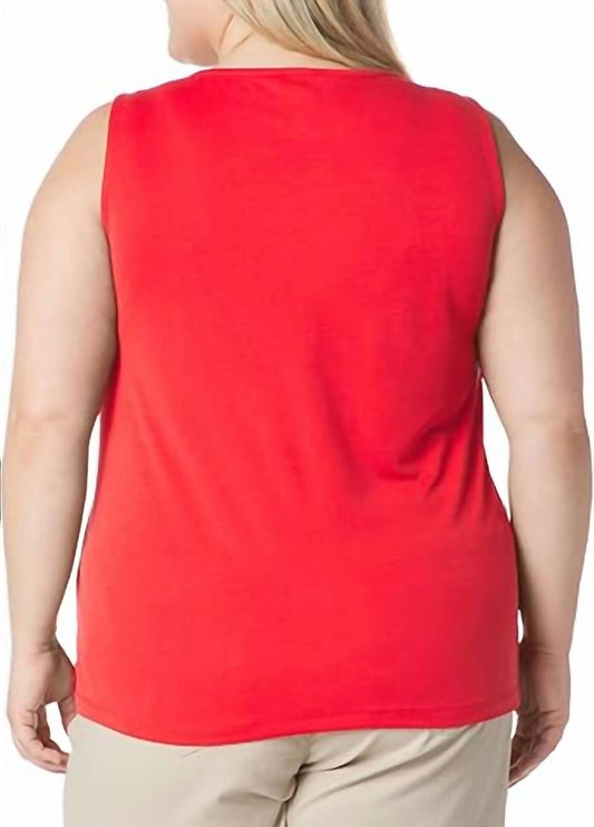 Multiples - Cotton Spandex Layering Tanks Top