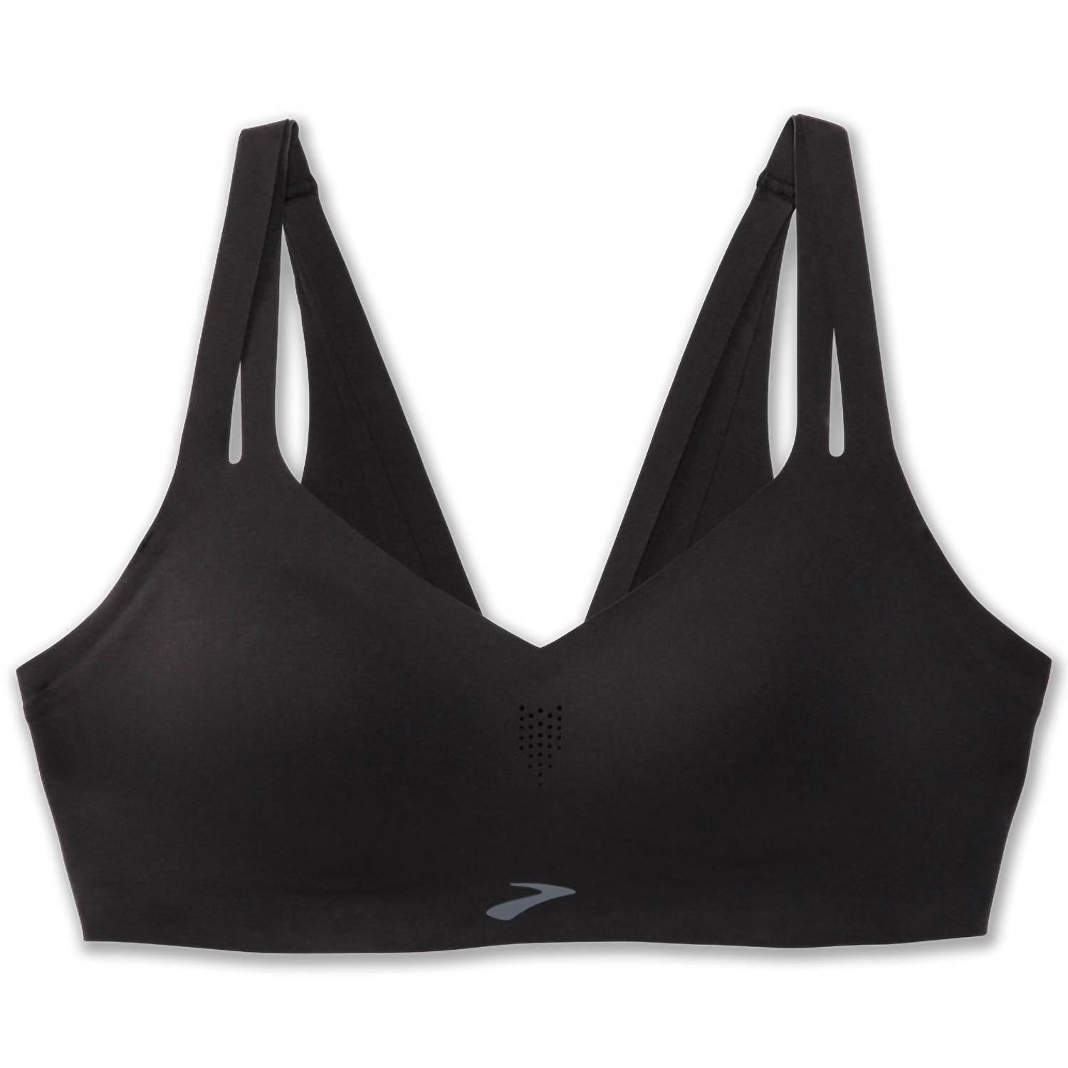 BROOKS Women's Dare Strappy Run Bra 2.0 in black - women's intimate - view 5