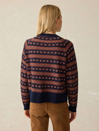 Faherty - Highland Fairisle Cardigan