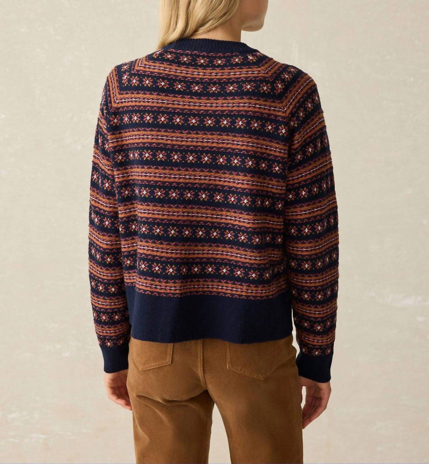 Faherty - Highland Fairisle Cardigan