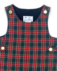 Florence Eiseman - Kid's Holiday Plaid Shortall