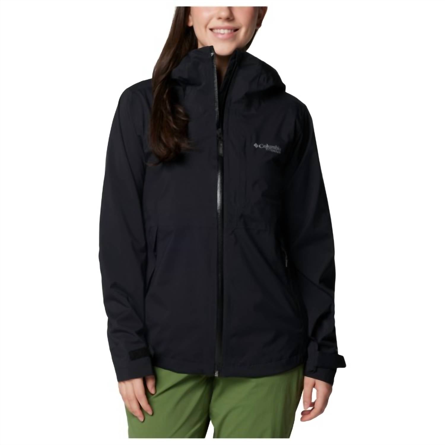 Columbia OmniTech AmpliDry II Shell Jacket in black - women's jacket