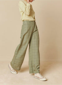Indi & Cold - Window Pane Check Pants