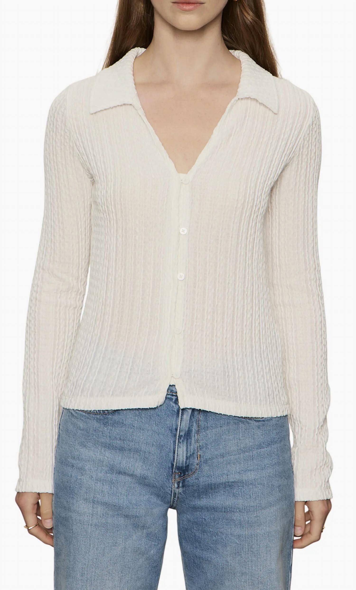 Sanctuary - Textured button down