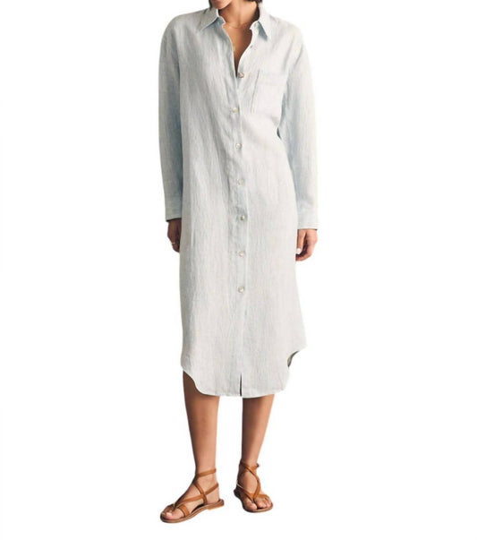 Faherty - Laguna Linen Midi Dress