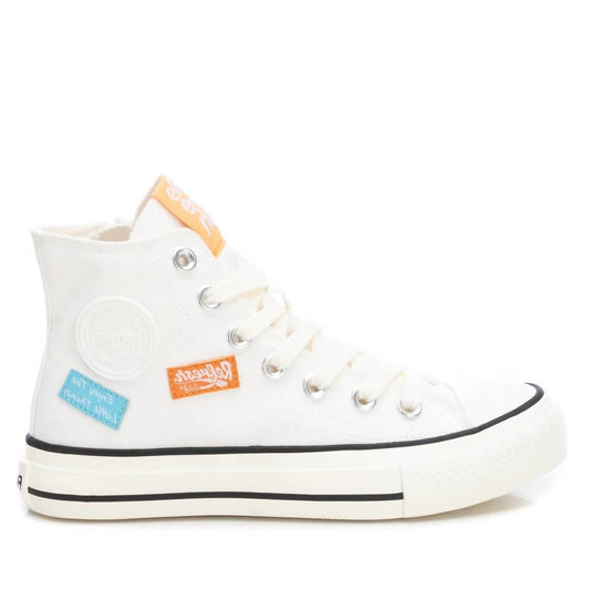 Xti - Women's Canvas High-Top Sneakers